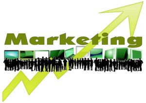group of people depicting success in marketing