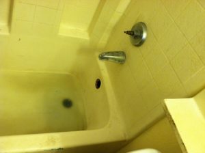 clogged bathtub drain