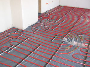 radiant floor heat insulation