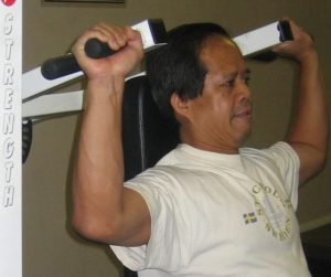 upper body machine workout