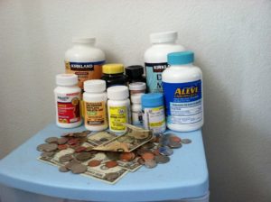 money and medicines.