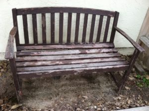 damaged outdoor furniture