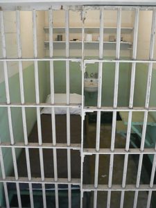 jail cell with bars