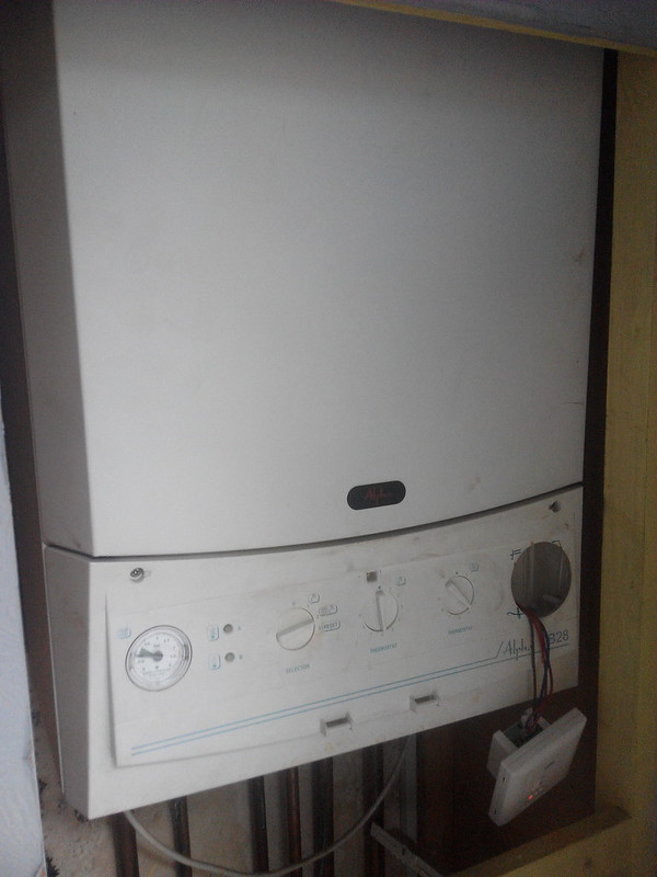 boiler with broken thermostat