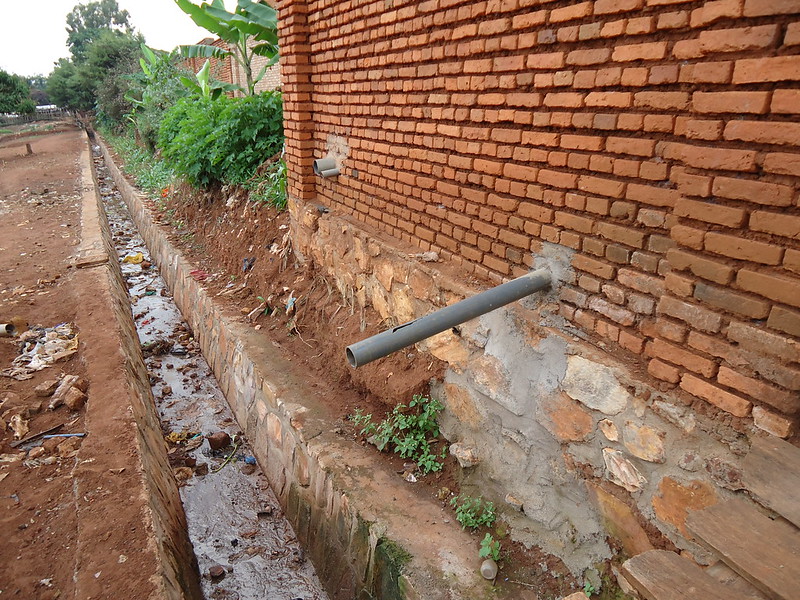 canal for water drainage