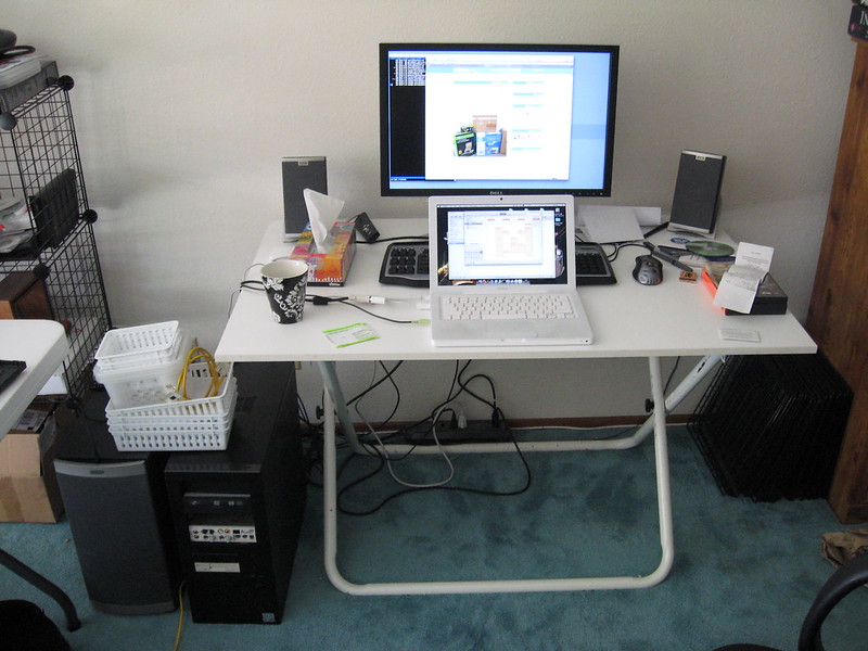 computer workstation table